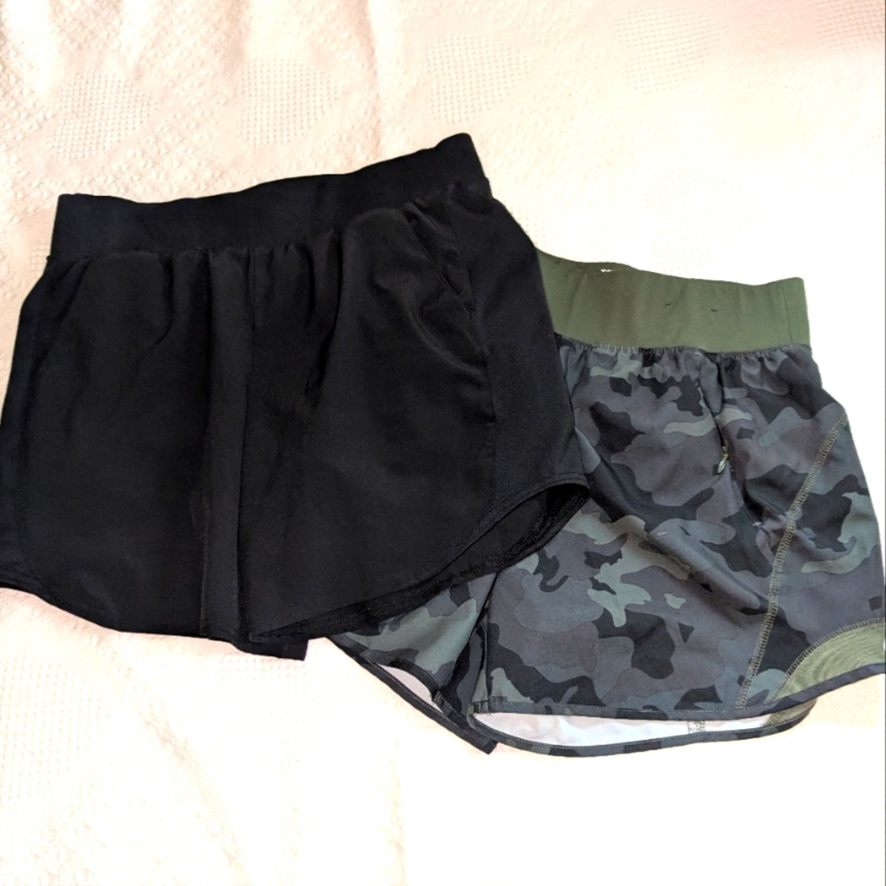 Tek Gear Lot Of 2 Workout Gear/DryTek Shorts Size M